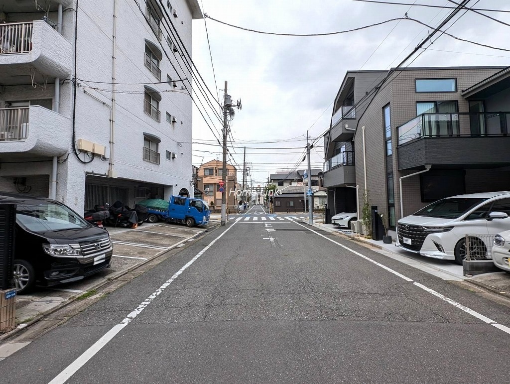 ときわ台サンハイツ　南東側 前面道路